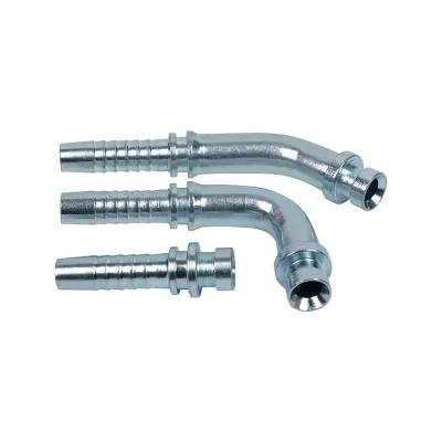 45° C-Type Carbon Steel Hydraulic Fitting Metric Female Joint Forged Hose Fitting 1-Year Warranty New Condition