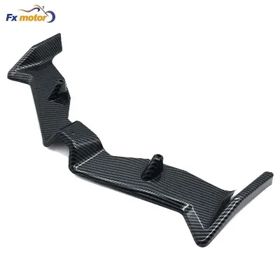 Carbon Fiber Motorcycle Front Lamp Lower Cover Fairing Abs Plastic Winglets Protect Guard Covers for HONDA PCX125 PCX160 2021-20