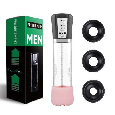 5 Modes Electric Men's Erection Therapy Machine Enhancement Automated Air Vacuum Suck Penis Pump
