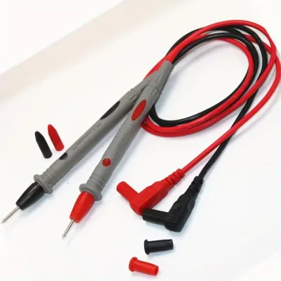 Digital Multimeter Probe Test Leads 1000V 10A Universal Needle Tip Multi Meter Tester Lead Probe Wire Pen Cable