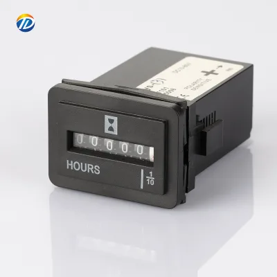 SYS-3 Generator Hour Meter, 6-Digit Quartz Electronic Timer, DC10-80V AC100-250V for Excavator Tractor Farm Equipment