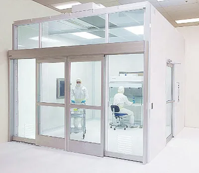 CE Professional Certification High Quality Lightweight Modular Wall Combination Clean Room