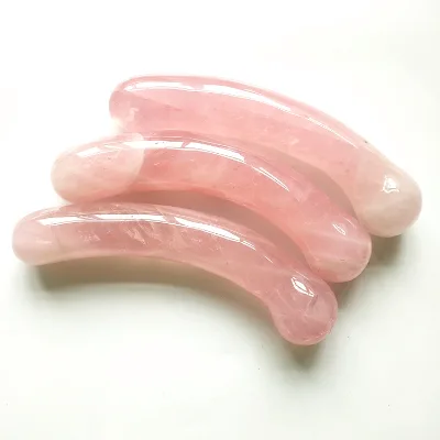 Crafts HY Natural Rose Quartz Crystal Wands