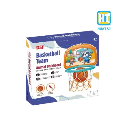 Throwing Set Basketball Board Stand Toys for Active Fun