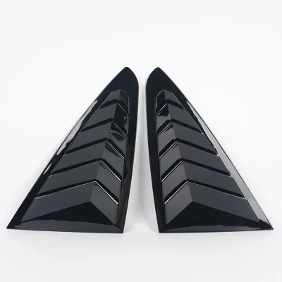 Styling Side Vent Window Louver Use for MG7 Gloss Black/carbon Fiber Car Rear Window Quarter Window Shade