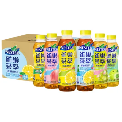 Hot Selling Nestless Tea Extract Lemon Jelly Black Tea Drinks Chinese Lemon Fruit Tea Drink 500ml