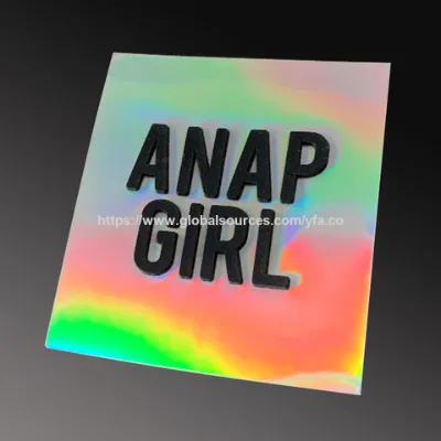 Fully Customizable 3D Silicone Sewing Patch with Super 3D and Hologram Effect for Apparel Branding