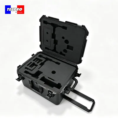 In Stock Trolley Hard case with Wheels Tool Storage Box for Special Instrument Equipment
