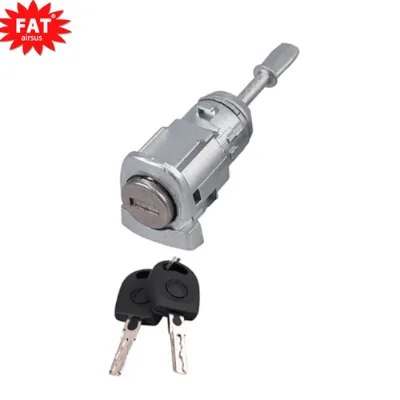 Auto Parts for Volkswagen Golf Polo IV Bora Front Left and Right Door Lock Cylinder Barrel Assembly With 2 Keys