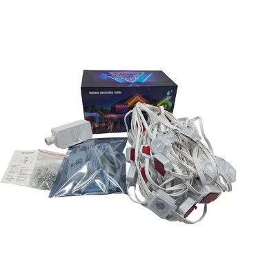 IP67 LED Lamp Bumbung DC 24V PC Material 15m/30pcs 2-Year Warranty RGB Dimmable Outdoor Lighting for Home & Garden