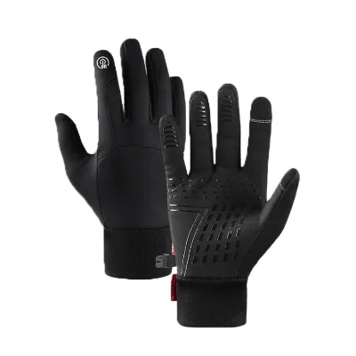 Outdoor Sports Touch Screen Waterproof Bike Bicycle Cycling Gloves Full Finger