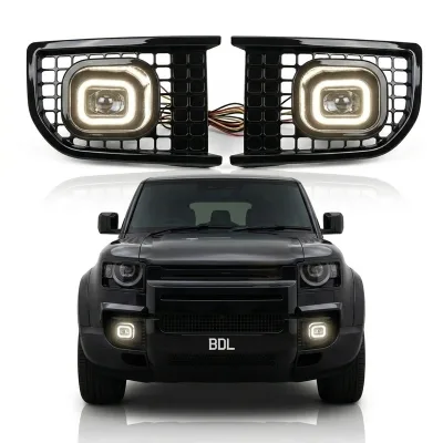 Compatible with Defender 90 110 2019-2024 Fog Light System High Performance LED Fog Lamp Cost Effective Upgrade