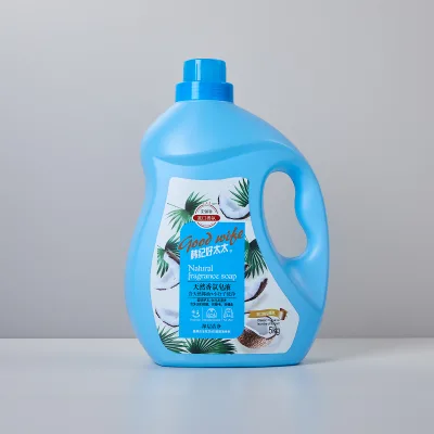 5L Natural Fragrance Laundry Detergent With Coconut Oil Containing Soap for Effective Cleaning