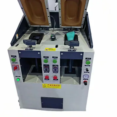 Double Station Sole Pressing Machine Shoe Sole Pressing Machine Automatic Sole Pressing Attaching Machine