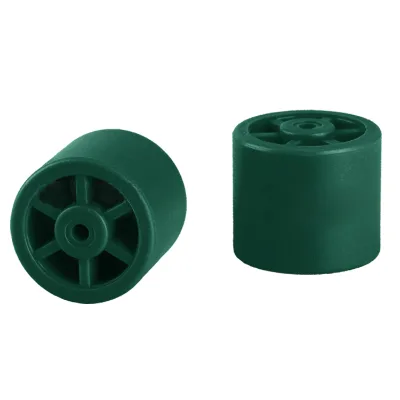 Rubber Coated Plastic Skate Wheel Caster Wheel Support Foot Wheel Roller Conveyor Part Nylon