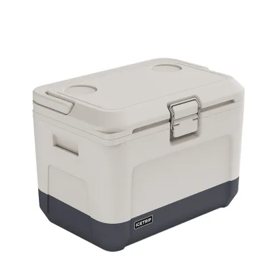 16QT Modern Big Capacity Durable Food Portable Hard Plastic Insulated Cooler Box with Heavy Handle for Outdoor Camping