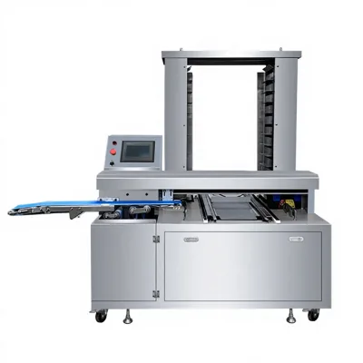 Industrial Dough Arranging Machine High Precision Energy Saving High Productivity 220V DEBACK ZMP-100 Bakery Panning Equipment