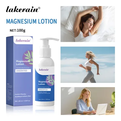 Lakerain Magnesium Lotion,High Quality Concentrated Formula,Moisturizing Hydrating Body Lotion for Daily Skin Care