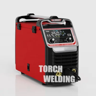 COSTAR Portable MIG-250 Inverter Flux Core Welder with CO2 3-in-1 Function No Gas Built-in Wire Feeder