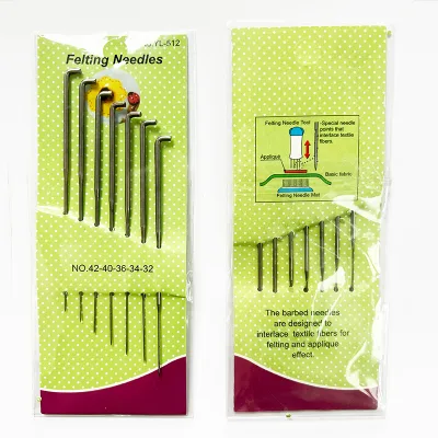 Triangle Metal Wood Apparel Wool Felting Needle