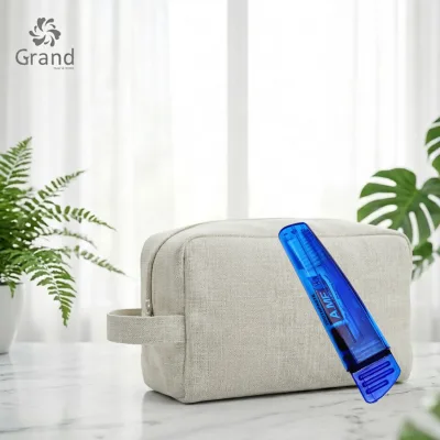 Travel Dental Kit Portable Foldable Toothbrush Model G2807B by Grand for Airlines Hotels Resorts Spa