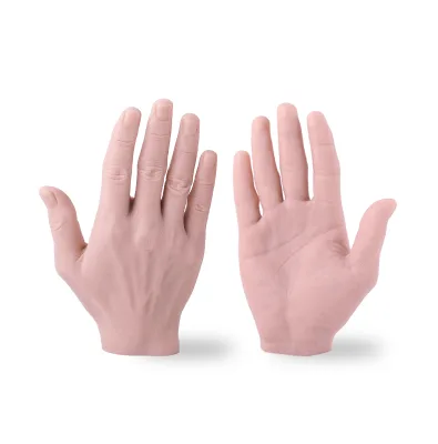 High Quality Permanent Makeup Silicone Male Silicone Hand Practice Model Training for Permanent Makeup and Tattoo