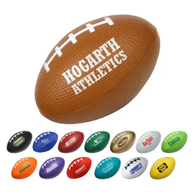 Custom Logo Printed Rugby Small American Football Stress Ball