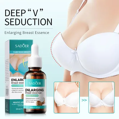 Wholesale SADOER Mild Formula Enlarging Breast Serum Non Irritation Tender Chest Skin Firm Elastic Chest Full and Round