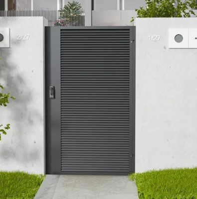 Factory-Produced Aluminum Carved Entry Single Door Steel Insingle Door Household Single Single Door