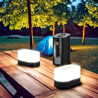 Rechargeable 11-Mode LED Camping Lamp Hanging Outdoor Activity Lighting for Fishing Power Outages