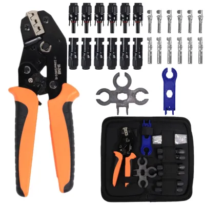 Photovoltaic Crimping Pliers Electricians Tools Set 2.5 4 6mm2 LY-2546B Solar Panel Crimping Tool Kit