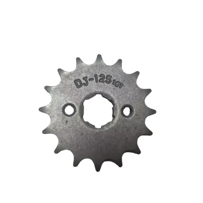 Durable 16-Tooth Motorcycle Sprocket DJ-125T 16Teeth Steel Drive Sprocket for Motorbike Bike