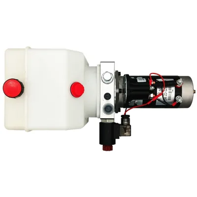 12V 1200W Hydraulic Power Unit Hydraulic Pump Station 50mm Stroke for Elevating Car Tailgate Oil Pump-Hydraulic Tools