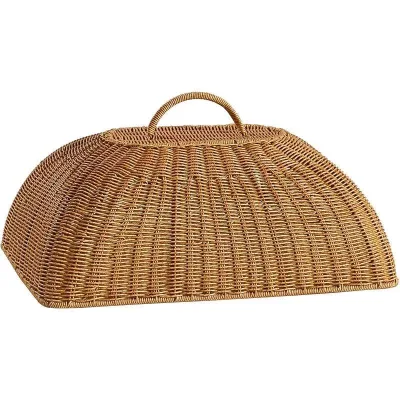 Large-sized pp Rattan Table Cover, Fly-proof Food Cover, Dust-proof and Mosquito-proof, Chinese-style Food Cover for Home Use