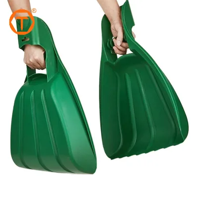 Large Handheld Garden Claw Leaves Collector Picker Uppers Leaf Grabber Scoops Hand Rake for Lawn Cleaning