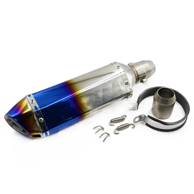 250cc Motorcycle Stainless Steel Exhaust Muffler Moto Exhaust for Honda Sonic 150 125 Exhaust System