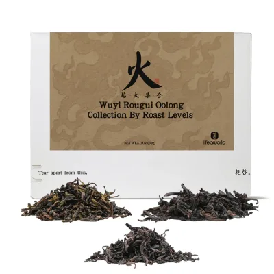 Wuyi Rougui Oolong Tea Collection by Roast Levels Fujian Wuyi Rock Tea November 2024