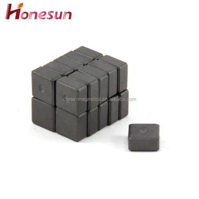 Y30BH Ferrite Magnet Cube Block Shaped Ferrite Magnet