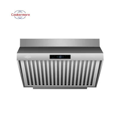 Electric Heavy Duty Stainless Steel Range Hood for Hotel Restaurant Commercial Use with App Control