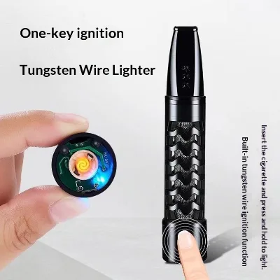 2026 New Lazy Not Drop the Ash Personality Cigarette Holder with Rechargeable Lighter for Use in Vehicle Interiors