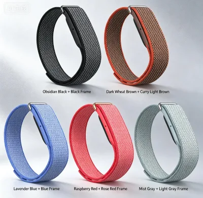 New High Quality Braided Nylon Bands for Google Fitbit Air Fabric Bracelet Men Women for Google Fitbit Air Sport Nylon Wristband