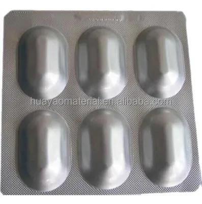 Customized Heat Resistant Stamping Raw Alu Alu Blister Foil for 100% Safe and Non-Toxic