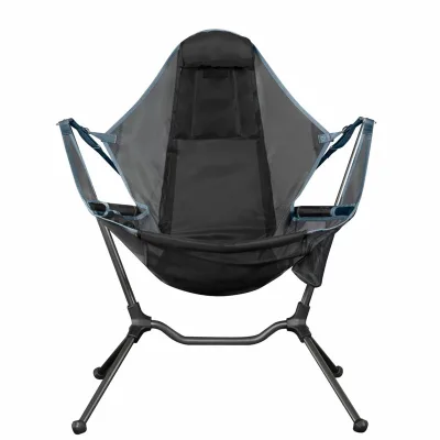 Rocking Garden Camping Chair Aluminum Alloy Lightweight Mesh Portable Foldable for Beach Picnic Fishing & Carp
