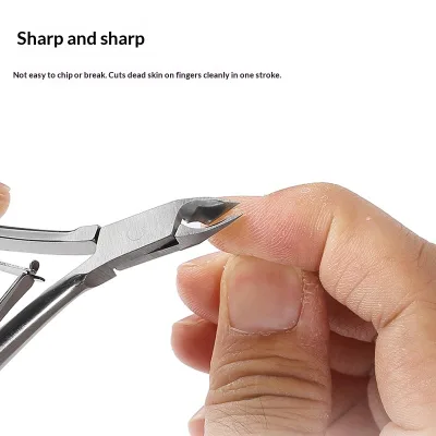 Stainless Steel Cuticle Scissors & Pliers D501 Nail Salon Specialized Tool for Cuticle Removal and Hangnail Removal