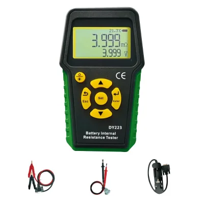 DY223 Lithium Battery Internal Resistance Tester Voltage Test Automobile Fault Diagnosis Instrument Digital Car Battery Analyzer