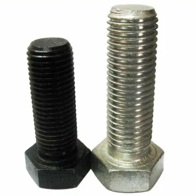 China Good Quality DIN933 Stainless Steel Hex Bolt with Washer Nut Plain Finish Full Thread Hex Head Class 6