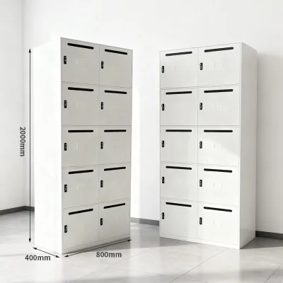 Steel Mailboxes Residential Modern Custom Steel Mail Box Cabinet with Mail Slot for Office Apartment Building Door