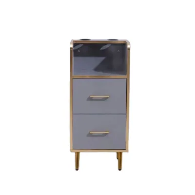 Internet Celebrity Barbershop Wood Tool Cabinet Hair Salon Special Contemporary Tool Table Hairdresser Shelf Gym Living Room