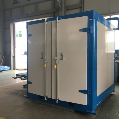 Small Powder Coating Gas Heater Oven Without Floor