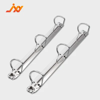 3D Ring Binder with Metal Clip Loose Leaf File Folder Accessories for Office Supplies Scrapbook Organization Archive Management